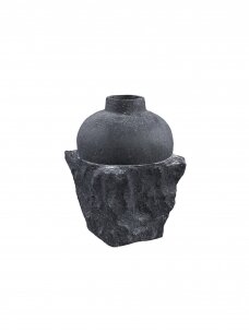 Mailey Black cementinė vaza S | 38 cm