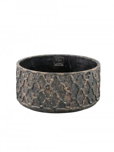 JARRA GOLD cementinis vazonas L | 15 cm JARRA GOLD cementinis vazonas L | 15 cm