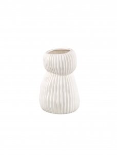 Alliana White keramikinė vaza | 20 cm