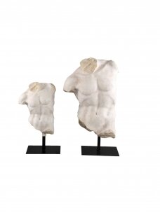 Maelle White vyro torso skulptūra | 55 cm