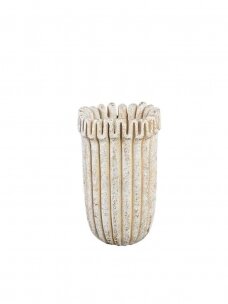 Raffay cream cementinė vaza S | 30 cm