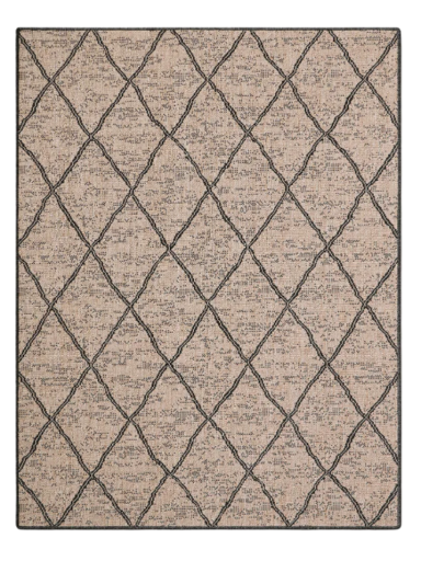 ROLS - LAUKO KILIMAS | PALMA NOMAD SAND BLACK | 2,00 x 4,00 m.