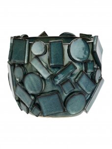 Scomposto blue keramikinė vaza | 13.5 cm