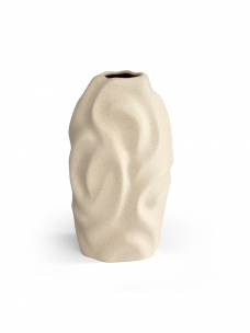 Vaza DRIFT DESERT | Vanilės spalva - 28 cm