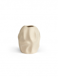 Vaza DRIFT DESERT | Vanilės spalva - 16 cm