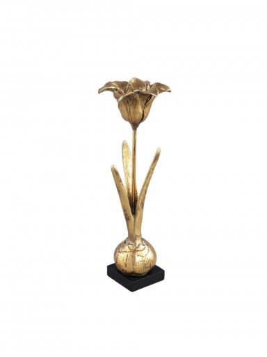 Yenny Gold žvakidė "Tulpė" | 33.5 cm Yenny Gold žvakidė "Tulpė" | 33.5 cm