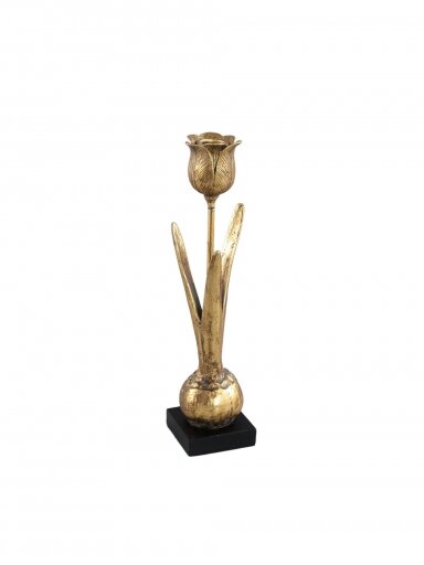 Yenny Gold žvakidė "Tulpė" | 29 cm Yenny Gold žvakidė "Tulpė" | 29 cm